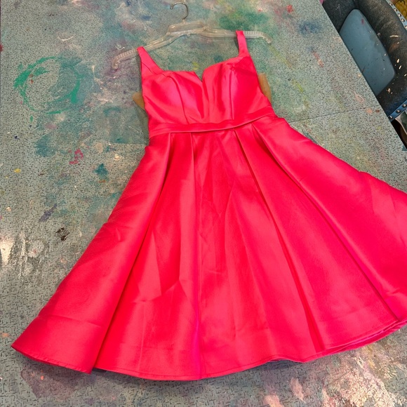 Hot Pink Party Dress - Picture 6 of 15